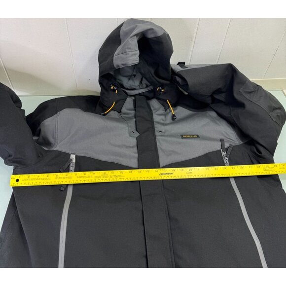 Caterpillar CAT Triton Jacket Coat 4XL Waterproof Windproof Hooded Workwear - Picture 6 of 9